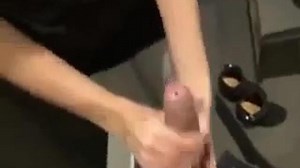 Awesome girl is sucking and fucking me in changing cabin