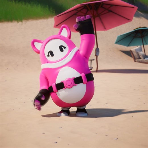 a gdyby tak rzucić wszystko i się sfasolować? 🫘 (wystarczy, że znajdziesz posąg na wyspie Battle Royale lub wskoczysz na wyspę Fall Guys!) | Fortnite