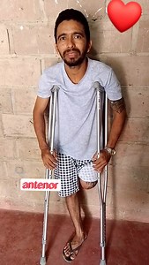 Un accidente de transito cambio su vida pero Dios estará siempre contigo buen amigo.. | Noti Antenor