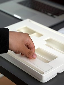 Under Desk Drawer Storage Shelf with Dividers
