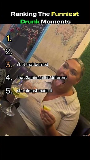 Ranking The Funniest Drunk Moments #funny #drunk #fails