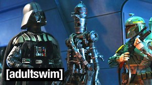 Just a few days until Star Wars Episode 7: The Force Awakens is out, so have an early fix with the 'Best Of... The Droids' from the Robot Chicken: Star Wars specials. Catch new episodes of Robot Chicken Season 8, Thursdays 11pm, on FOX UK and coming soon to Spotify video. | Adult Swim UK & Europe