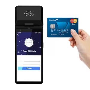 [Hot Item] Android 11 Qr Barcode Scanner Automated Fare Collection Bus Validator POS Payment Device Z500