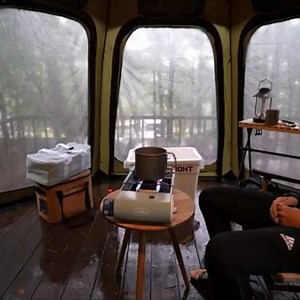 1.5M views · 10K reactions | Overnight camping in the rain #camping #campinglife #campingwithdogs #campingtrip #campingcollective #campingfun #campingofficial #campinggear #campingvibes #campingcar #campingtime #campingout #campingfood #campingadventures | Camping Vibes | Facebook
