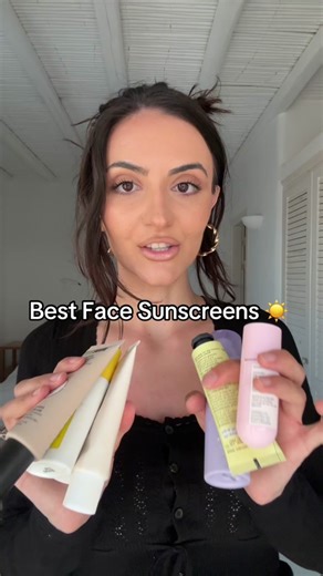Ranking my favourite sunscreens ☀️ what’s your fave face sunscreen? @Glow Recipe @Beauty of Joseon @First Aid Beauty @Nudestix @SKIN1004 Official @Naked Sundays @Versed #skincare #bestsunscreen #sunscreen #spf #beautyreview #skincareproducts