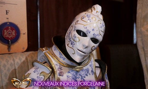 Mask singer 2025 - Un vieux grimoire d'indices sur la Porcelaine