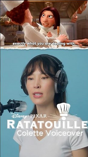 Ratatouille Voice Over Challenge - Meet Colette (The Toughest Cook in the Kitchen) #actor