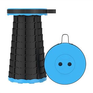 [Hot Item] Foldable Retractable Stool Chair Portable Plastic Telescopic Stool Shrinkable Camping Fishing Garden Collapsible Folding Stool