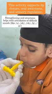 167K views · 1.1K reactions | Speech Therapy session Follow Divine Light Special 088605 31641 "Chew tubes are used in speech therapy to strengthen jaw and mouth muscles, improve chewing and swallowing, and prepare children for clear speech. They also give safe sensory input, help reduce biting habits, and improve focus during learning." #speech #speechandlanguage #speechtherapy #speechandlanguagetherapy #speechdelay #speechdevelopment | Divine Light Special | Facebook