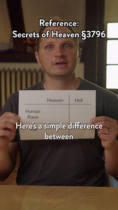 The simple difference between heaven and hell. Based on Secrets of Heaven section 3796. | Swedenborg Foundation