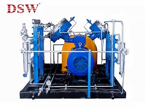 [Hot Item] 200bar-450bar Working Pressure Oil-Free Hydrogen H2 Gas Diaphragm Compressor