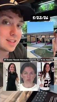 HS Science Teacher Previously Arrested For SA Re-Arrested - Maris Nichols