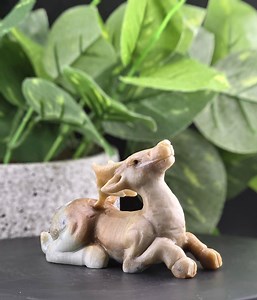 Hand-carved Amazonite Deer Sculpture | Unique Animal Figurine | Woodland Decor | Handcrafted Gift | Nature Lover's Art - Etsy