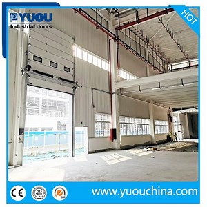 [Hot Item] Industrial Automatic Aluminium or Steel Sectional Door