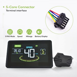 [Hot Item] Bicycle Speedometer LCD Display for E Bike Accessories Bike Computer
