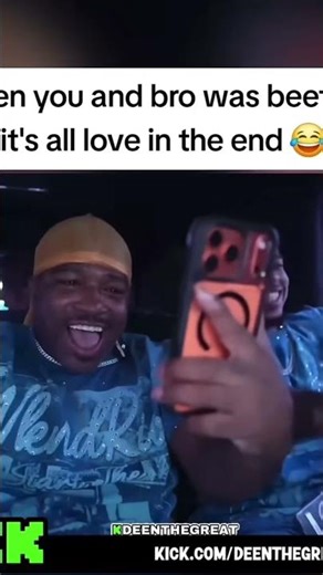 When you and bro beefing but it all love at the end 😂🤣❤️