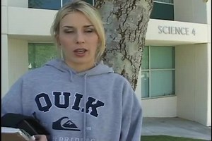 True College Girl Rides Cock