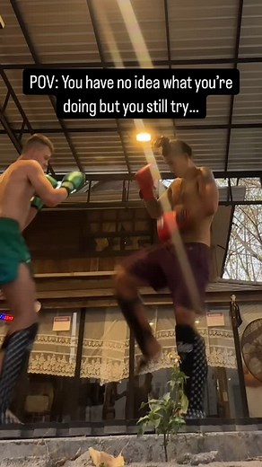 You gotta suck before you reach success. Muay Thai and Thailand is super savage. I don’t wanna break my nose or mess my knee up so I’ve been keeping it low-key and just training at the gym instead. Healthy joints on deck . | Kashi Keefie