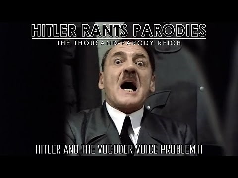Hitler and the vocoder voice problem II