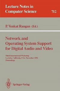Network and Operating System Support for Digital Audio and Video | 9783540571834 | P.... | bol