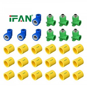 [Hot Item] Ifan Factory Scale Automated Production Plumbing PPR Fitting Uniform Density Connector PPR Fitting