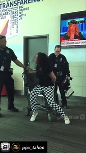 2.7M views · 10K reactions | Cell phone video shows a Handcuffed woman who puts her foot down while being transported and causes herself to fall down. She can be heard screaming “Oh my leg, you hurt my leg.” To the officer. Its unknown why the woman was arrested. | Stanley Roberts | Facebook
