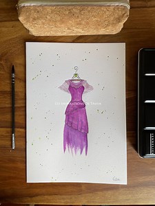Isabela's Dress From Encanto - A4 Poster - Etsy Canada