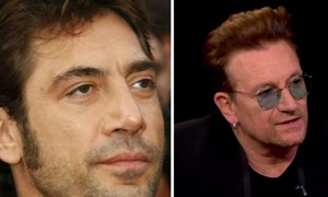 Bono reveals he once had a drink-off with Javier Bardem and then proposed marriage to him