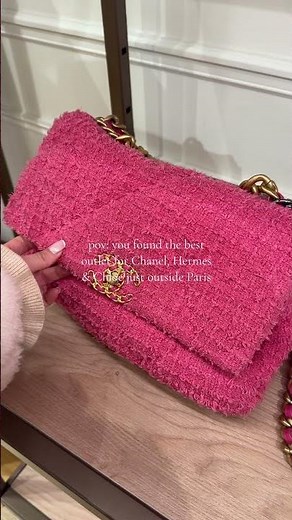 Finding the best outlet for Chanel just outside Paris 🇫🇷🛍️ #outletshopping #parisvlog