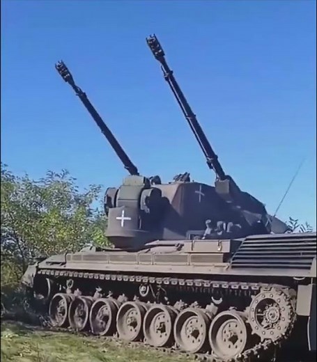 Flakpanzer GEPARD in Ukraine #shorts