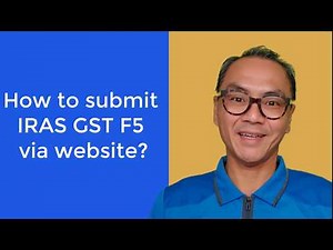 GST | #05 How to submit GST F5 manually?