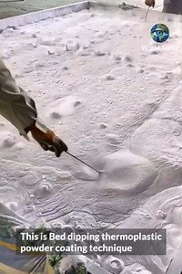 2.4K views | Bed dipping thermoplastic powder coating technology | Sameer Insan Singer | Facebook