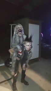 6.5K views · 61 reactions | Am MEAT Bicycle... Where's the MEATTTSSSS Svetka_Toxic turned me into a meat bike.... . #meatbicycle #haunt #creepyhollow #wtf #piggyback #goth #auzzyblood | Auzzy Blood | Facebook