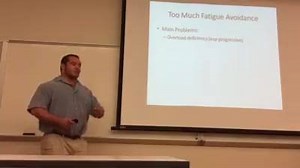 Lecture 5 on the 'Fads and Fallacies in Strength and Conditioning.' Topic: Trying to avoid fatigue wayyyy too much. | Renaissance Periodization