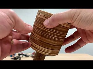 Making a Wooden Mallet (Wood Carving) without a Lathe