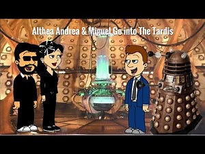 Althea Andrea & Miguel Go into The Tardis