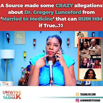 This Wine HITS Different‼️👀 We don’t watch #marriedtomedicine much but if this is true it will be BIG. Stay tuned because we’re having a sit down soon with someone who will clear ALL OF THIS UP‼️😳 You can watch this FULL segment NOW over at TashaKlive.com💥🔥 • • �#explore #corruptdoctors #doctorfromhell #malpractice #doctorsexposed #breakingnews #criminalminds #marriedtomedicine #marriedtomedicineatl #tashak #tashaklive #explorepage DISCLAIMER🚨 This is a comedy show & all content was created