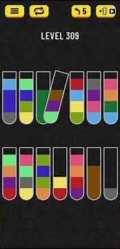 Water Sort Puzzle - level 309