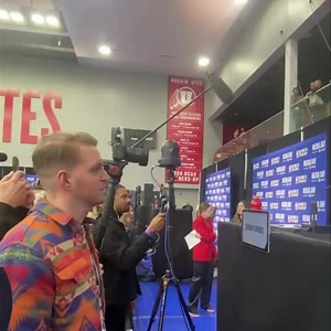 6.2K views · 127 reactions | This guy brought Anthony Edwards a bag of Chester Hot Fries to Media Day.  | Open Court | Facebook