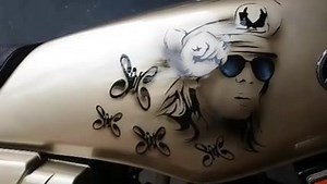 1.3M views · 522 shares | Gambar BIMBIM SLANK di Tangki Motor . .source yt by colli airbrush | RX KING VIDIO | Facebook