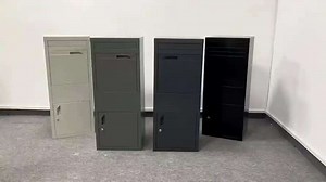 [Hot Item] Door Drop Box Mail Boxes Mailbox Letterbox Mounted Through Fences Parcel Drop Box