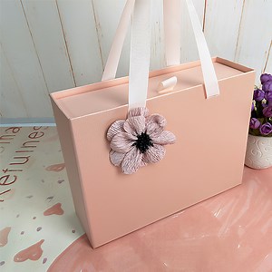 [Hot Item] Custom Printing Luxury Sliding Hard Cardboard Gift Box with Handle Rope Drawer Box Packaging