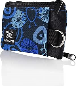 Ambry GoWallet Minimalist Womens Wallet with ID Credit Card Holder, Keychain (Emma)