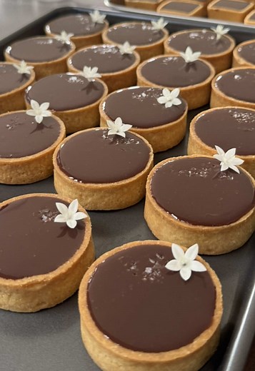 Easy Salted Dark Chocolate Frangipane Tart Recipe