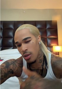 plaqueboymax new hair: blonde wig and hairstyle reveal
