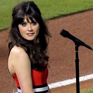 Zooey Deschanel Sings the National Anthem at the World Series: How'd She Do?
