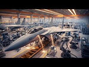 Secrets of the F-15EX ✈️ | Building America's Next-Gen Air Dominance Fighter!