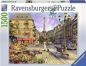 Amazon.com: Ravensburger Vintage Paris 1500 Piece Jigsaw Puzzle for Adults - Experience Softclick Technology Premium Quality Materials | Anti-Glare Surface | Ideal Gift for Puzzle Enthusiasts : Toys & Games
