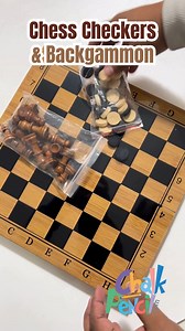 Chess Checkers & Backgammon! 1,490.00৳ #chalkpencil | chalkpencil.com