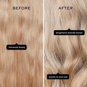 Look at these results!  Washing and cleansing your blonde hair with...